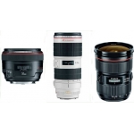 Wedding Canon lenses